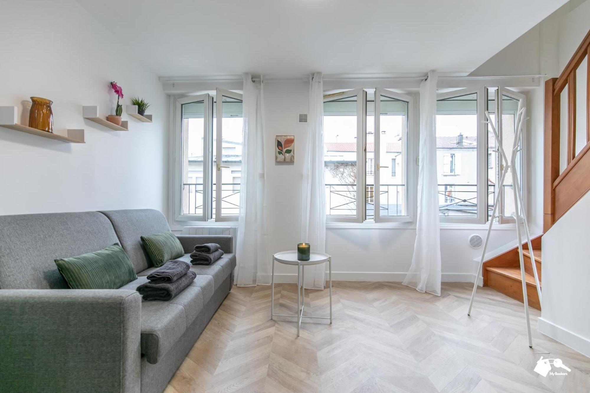 Apartamento Mba Splendide Appart - Le Raincy Rer Banlieue Paris Exterior foto